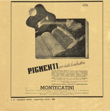 Montecatini pigmenti per usato  Italia