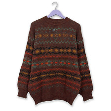 Maglione vintage marrone usato  Montegrotto Terme