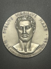 Medaglia argento publio usato  Biella
