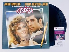 Disco de vinil autografado trilha sonora graxa assinado por John Travolta LP certificado de autenticidade JSA, usado comprar usado  Enviando para Brazil