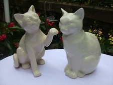 Chats céramique blanche d'occasion  Lyon V