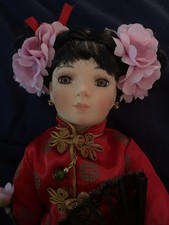 Asian porcelain doll for sale  Burlingham