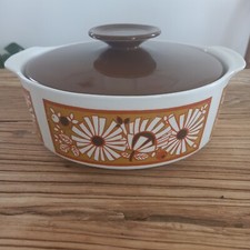 Retro casserole dish for sale  MARKFIELD