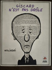 Wolinski giscard drôle d'occasion  Lunel