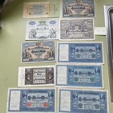 Banknoten sammlung stück gebraucht kaufen  Hamburg