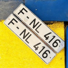 Vtg french license for sale  Burke