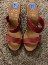 Italian shoemakers red for sale  Virginia Beach
