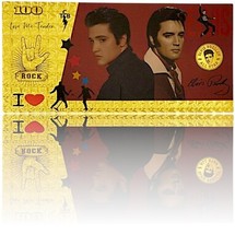 Banconota elvis presley usato  Spedire a Italy