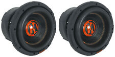 (2) Memphis Audio MOJO MJP844 8" 1500w Subwoofers de carro de competição DVC 4 ohm Subwoofers comprar usado  Enviando para Brazil