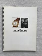 Blancpain prospekt katalog gebraucht kaufen  Hamburg