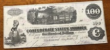 1862 confederate states for sale  Joliet