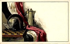 Litho schachbrett fahne gebraucht kaufen  Berlin