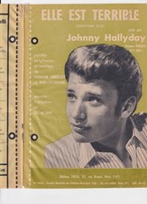 Johnny hallyday partition d'occasion  France