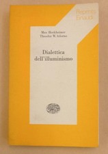 Horkheimer max adorno usato  Lucca