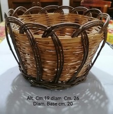 Cestino antico vimini usato Cestino antico vimini usato  Ragusa