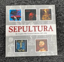 Sepultura The Complete Max Cavalera Collection 1987–1996 CD Box Set Álbuns de Metal comprar usado  Enviando para Brazil