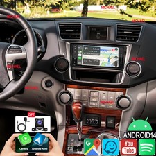 ANDROID14 CARPLAY PARA 2008-2013 TOYOTA HIGHLANDE RÁDIO DE CARRO ESTÉREO GPS FM BT NAVI comprar usado  Enviando para Brazil