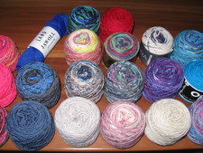 Wollpaket bunte marken gebraucht kaufen  Deutschland