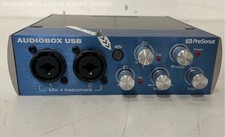 PRESONUS AUDIOBOX USB. Sistema de gravação 2 canais interface 2x2 azul, usado comprar usado  Enviando para Brazil