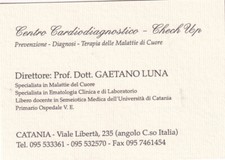 Calendarietto centro cardiodia usato  Portocannone