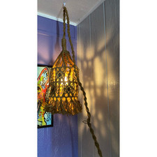 Vintage handmade macrame for sale  Pinon Hills