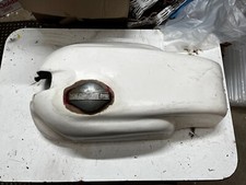 TANQUE DE COMBUSTÍVEL NORTON (ESTILO DUNSTALL) FIBRA DE VIDRO (BRANCO) comprar usado  Enviando para Brazil