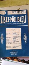 Lisez bleu magazine d'occasion  Le Palais-sur-Vienne