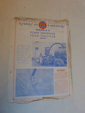 Prospectus catalogue pompe d'occasion  Saint-Romain-de-Colbosc