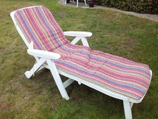 Sun lounger cushion for sale  STOCKPORT