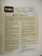 Used toro recycler for sale  Medford