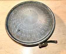 CÚPULA DE VIDRO CORTE ORNAMENTADO VINTAGE INÍCIO DA ADOLESCÊNCIA ANOS 20 CORTESIA LÂMPADA LENTE LUZ ASSY comprar usado  Enviando para Brazil