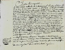 1815 manuscrit témoignage d'occasion  Le Val-d'Ajol