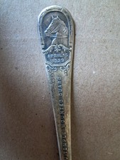 Colher LULU TEMPLE MOUNTED GUARD 1939 8" de comprimento, usado comprar usado  Enviando para Brazil