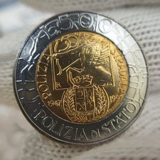 500 lire polizia usato  Trieste