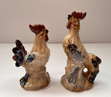 Ceramic rooster figurines for sale  South Lyon