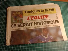 Football journal equipe d'occasion  Montmorency