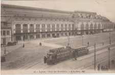 Cpa lyon gare d'occasion  Monthureux-sur-Saône