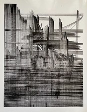 Abstraction feutre papier d'occasion Abstraction feutre papier d'occasion  Artigues-près-Bordeaux