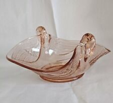 pink depression swan bowl for sale  Wenatchee