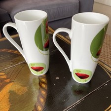 Pair tall latte for sale  FELTHAM
