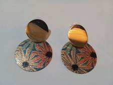 Orecchini colore oro usato  Barletta