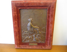 Sculpture relief bronze d'occasion Sculpture relief bronze d'occasion  Esbly