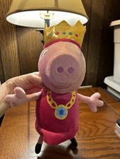 Brinquedo de pelúcia Peppa Pig Princess Talking 13" 2003 comprar usado  Enviando para Brazil