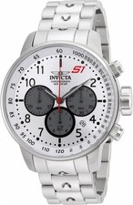 Relógio masculino Invicta S1 Rally cronógrafo mostrador prata 23083 comprar usado  Enviando para Brazil