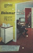 1961 advertising balamur d'occasion  Expédié en Belgium