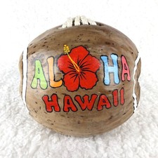 Hand painted coconut for sale  San Dimas