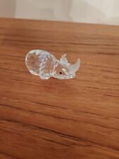 Swarovski crystal rhinoceros for sale  HATFIELD