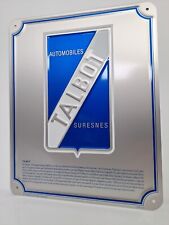 Talbot blechschild 7 gebraucht kaufen  Alsdorf
