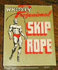 Whitely Professional Skip Jump Rope Modelo 20R Caixa Original 2 Folhetos NOS 8 PÉS comprar usado  Enviando para Brazil