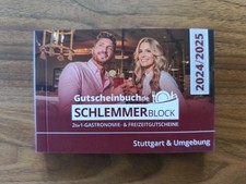 Schlemmerblock 2024 2025 gebraucht kaufen  Karlsruhe